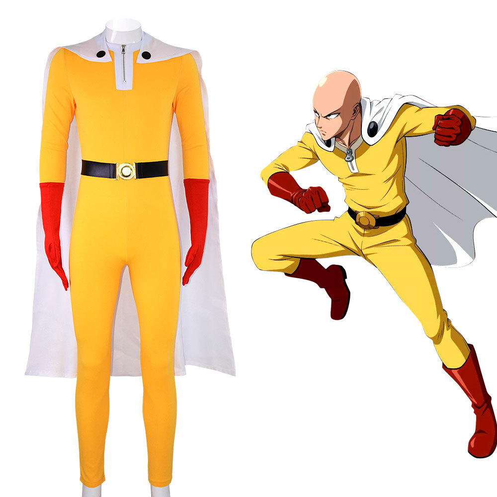 One Punch Man Saitama Cosplay  - Anime Cosplay One Punch Man recensie en prijs