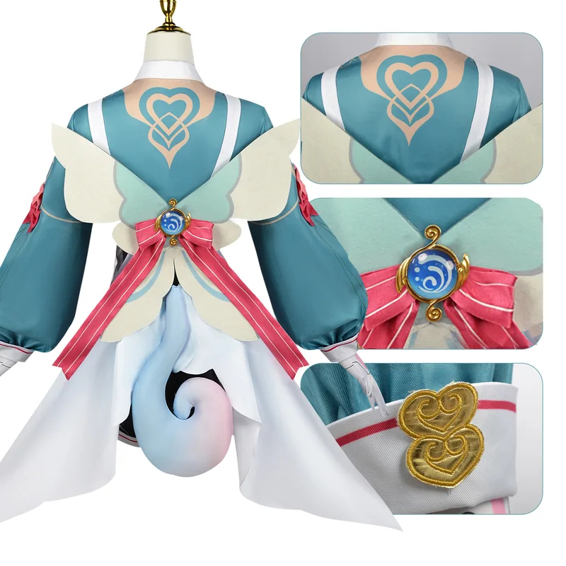 ☆YunCos Genshin Impact Sigewin - Anime Cosplay Nurse recensie en prijs