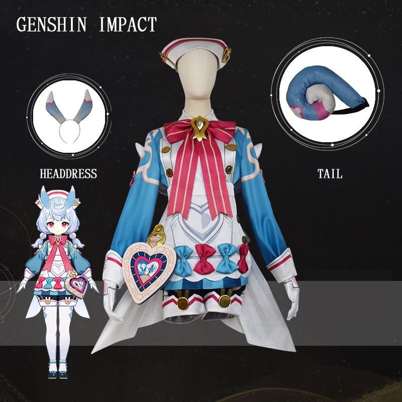 ☆YunCos Genshin Impact Sigewin - Anime Cosplay Nurse recensie en prijs