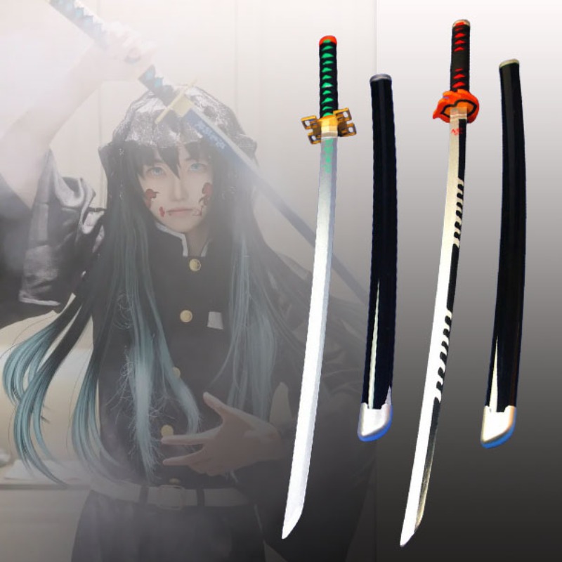 41in/104cm Demon Slayer Katana - Anime Cosplay Katana recensie en prijs
