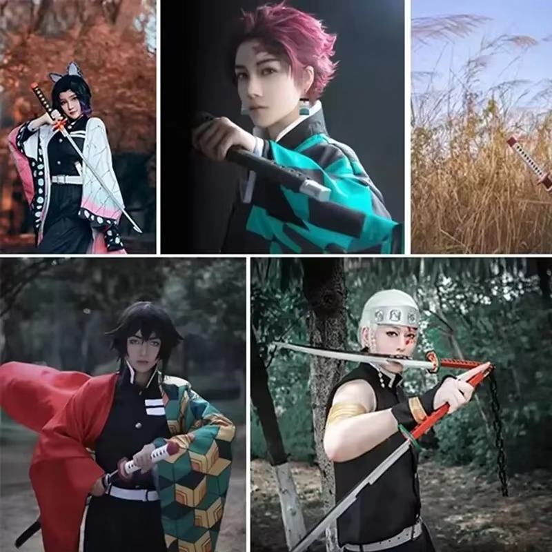 41in/104cm Demon Slayer Katana - Anime Cosplay Katana recensie en prijs