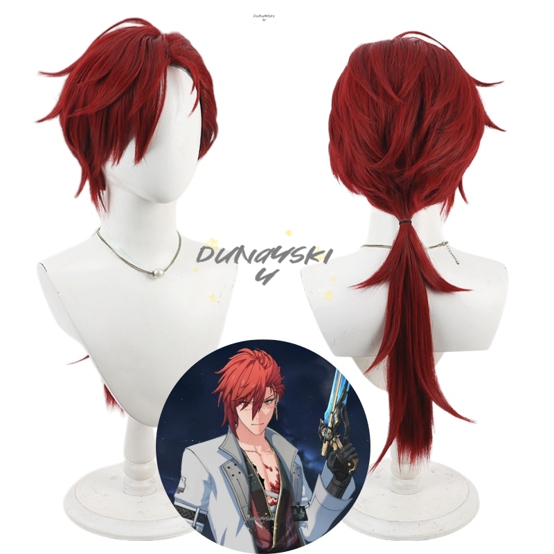 Mortefi Long Red Cosplay Wig W - Anime Cosplay With Red Hair recensie en prijs