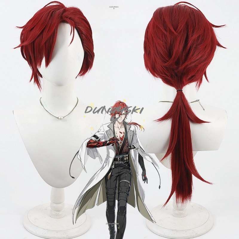 Mortefi Long Red Cosplay Wig W - Anime Cosplay With Red Hair recensie en prijs
