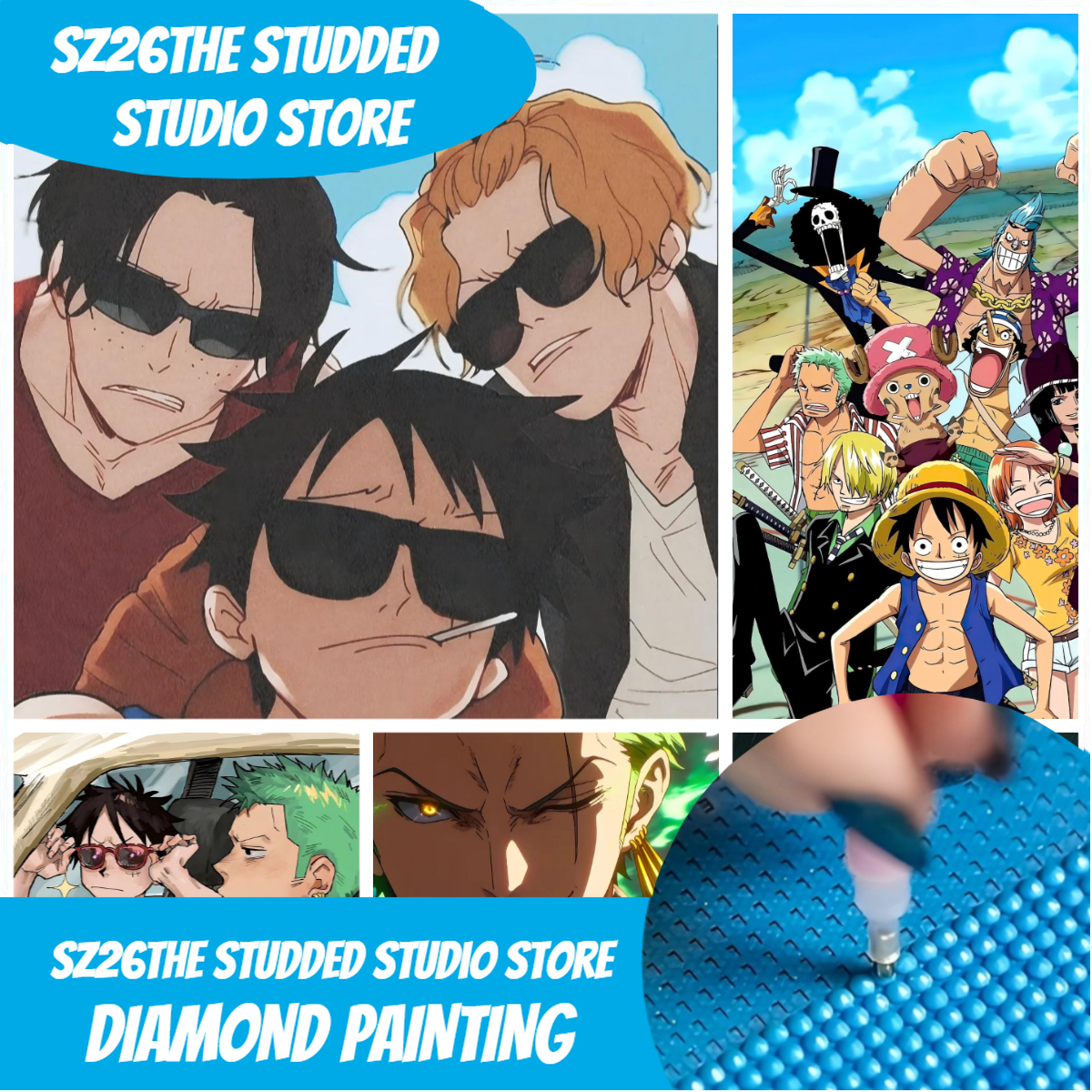 Sz26The Studded Anime One Piec - One Piece Straw Hat recensie en prijs