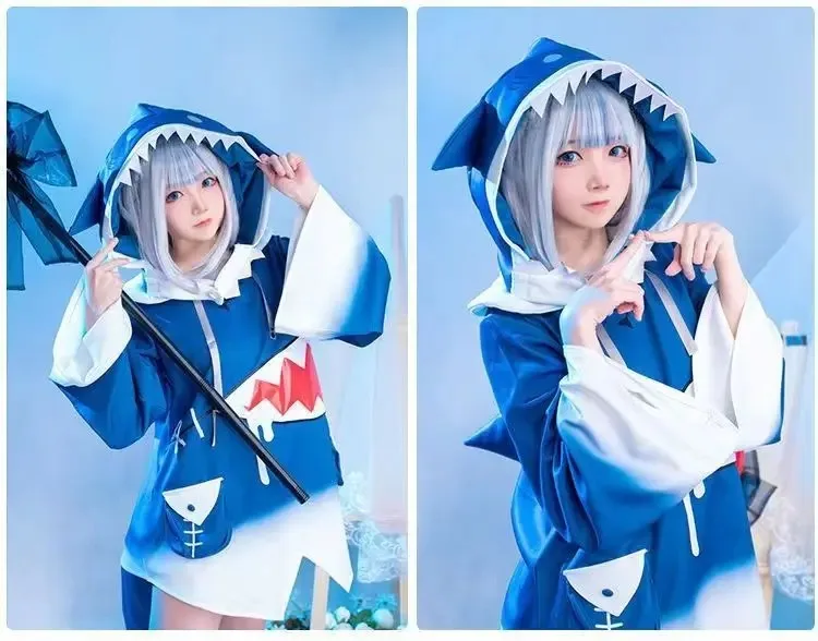 in stock Hololive ENG Gawr Gur - Anime Cosplay Youtube recensie en prijs