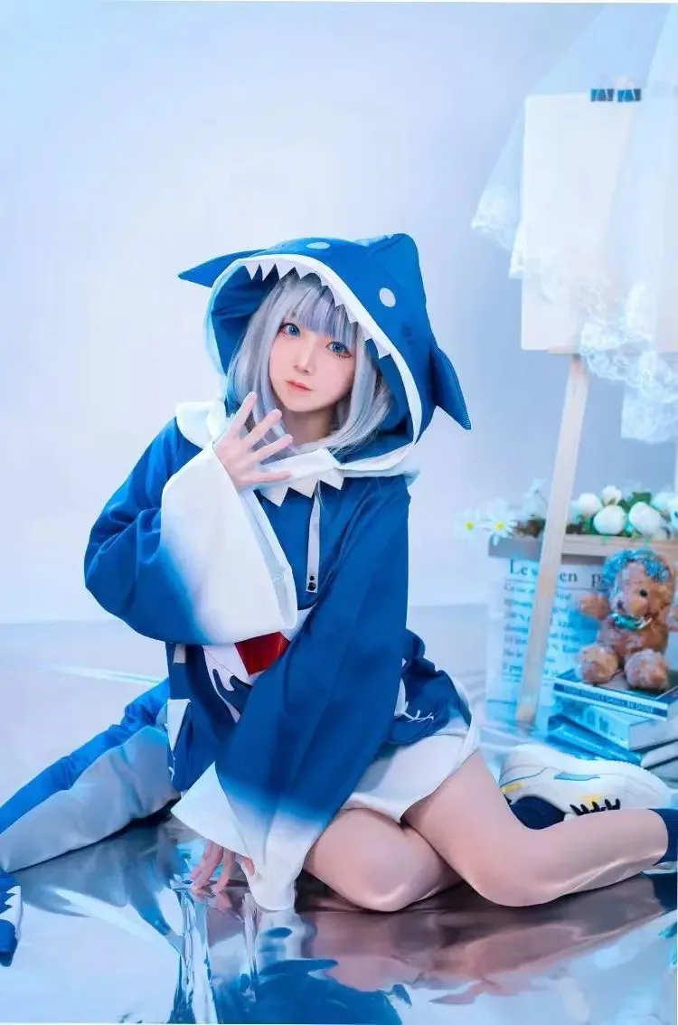 in stock Hololive ENG Gawr Gur - Anime Cosplay Youtube recensie en prijs