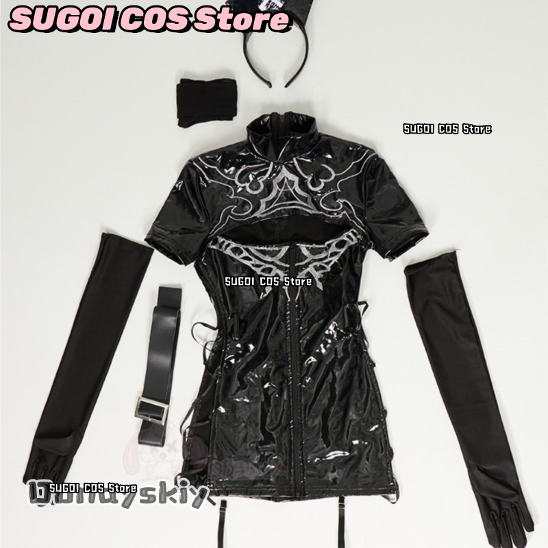 SUGOI@NieRut omata 2B Gothic N - Anime Cosplay Nurse recensie en prijs