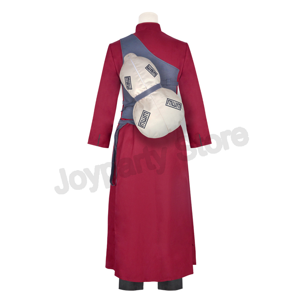 Gaara Cosplay Costume Sand Fiv - Anime Cosplay With Red Hair recensie en prijs