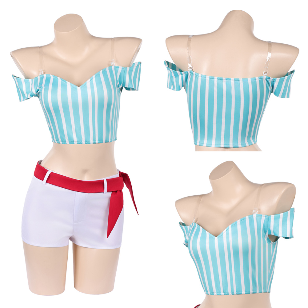 Anime Pirate Cosplay Nami Top  - Anime Cosplay Outfits Female recensie en prijs
