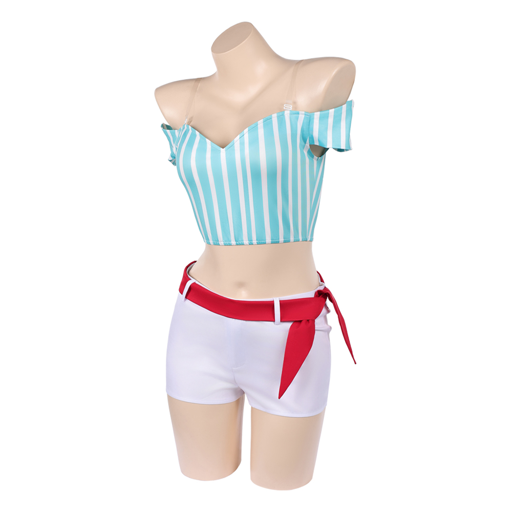 Anime Pirate Cosplay Nami Top  - Anime Cosplay Outfits Female recensie en prijs