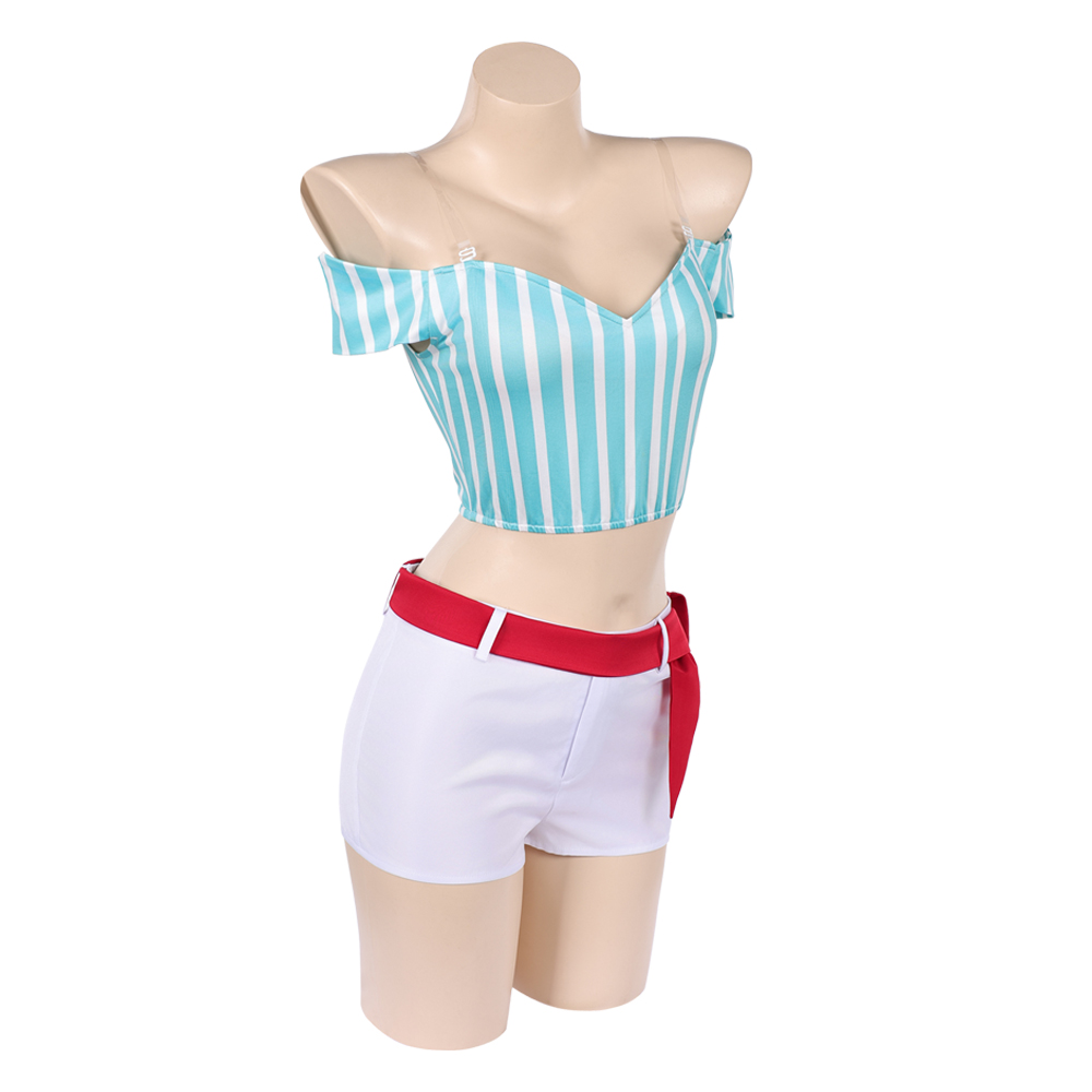 Anime Pirate Cosplay Nami Top  - Anime Cosplay Outfits Female recensie en prijs