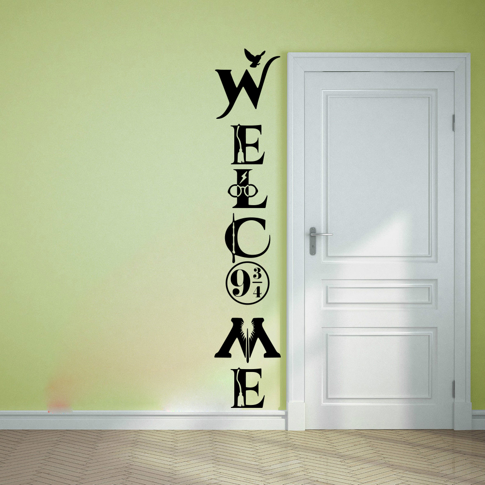 Large Welcome Harr Y Door Wall - Anime Cosplay Wallpaper recensie en prijs