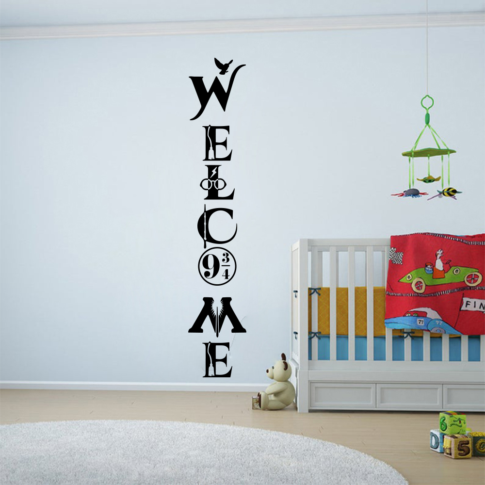 Large Welcome Harr Y Door Wall - Anime Cosplay Wallpaper recensie en prijs